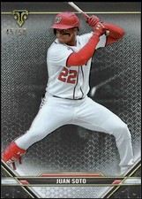 2021 Topps Triple Threads JUAN SOTO #59 Yankees Mets ONYX Black Numbered 45/50