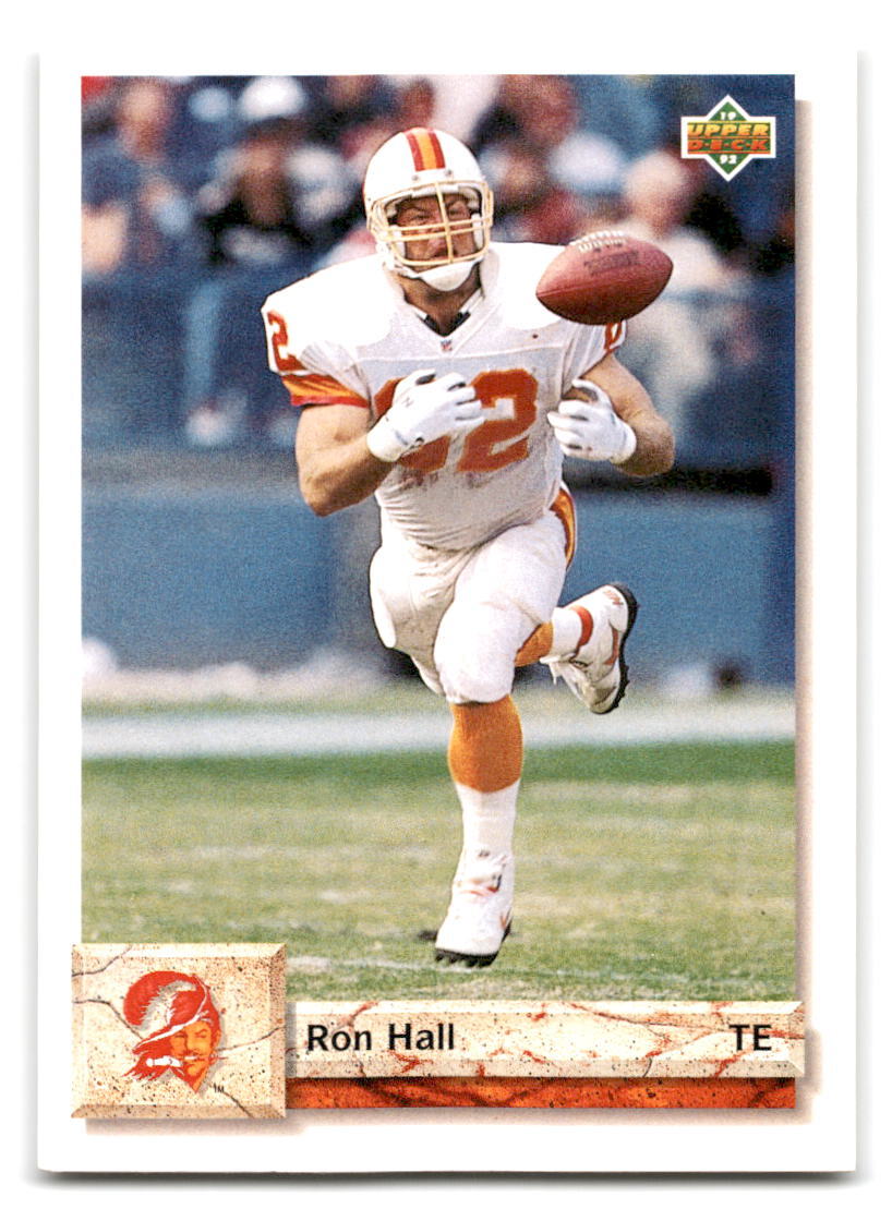 Ron Hall 1992 Upper Deck FOOTBALL #505 Tampa Bay Buccaneers