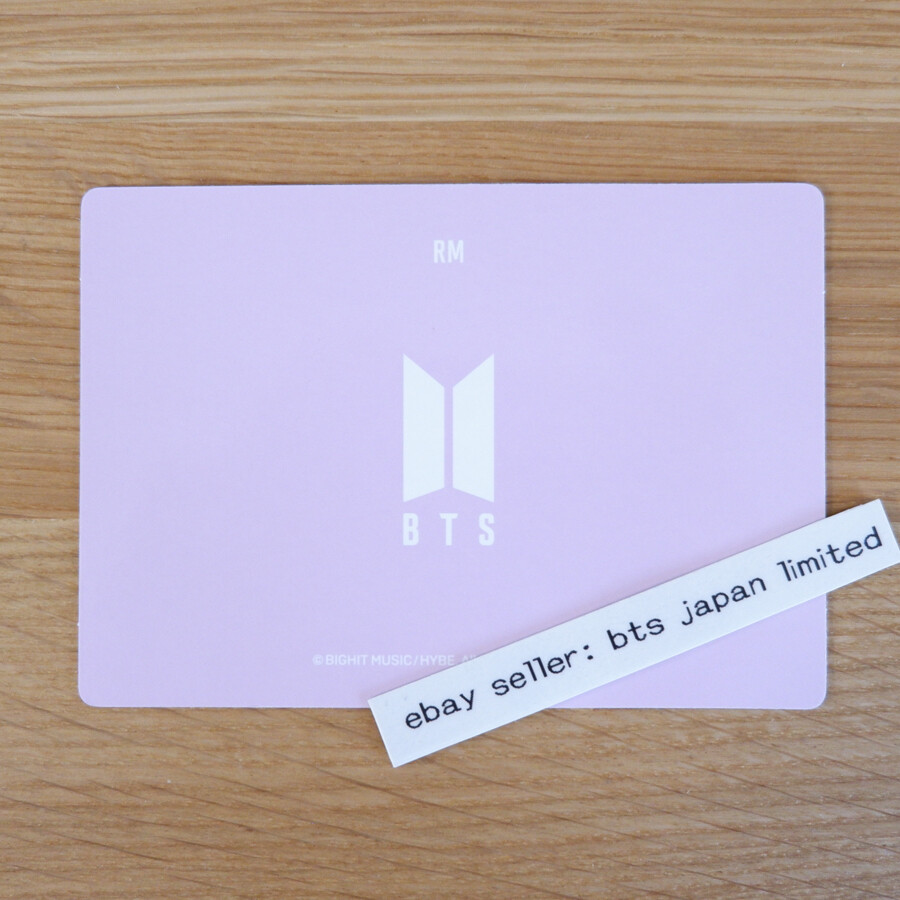 BTS MERCH BOX #7 Official Photocard PC 7 RM JIN SUGA J-HOPE JIMIN