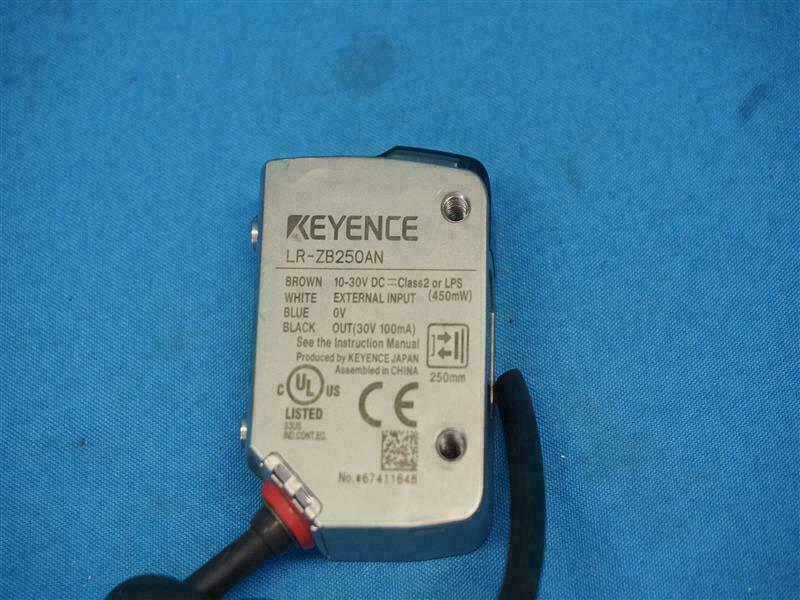 KEYENCE　LR-ZB250AN LR-X250 LR-ZB250AN 10-30V DC Laser Sensor For Keyence Reflective NPN | eBay
