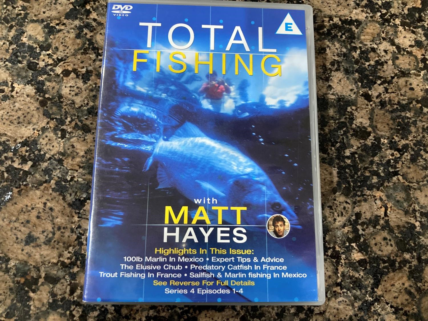 TOTAL FISHING WITH MATT HAYES DVD FREE SHIPPING