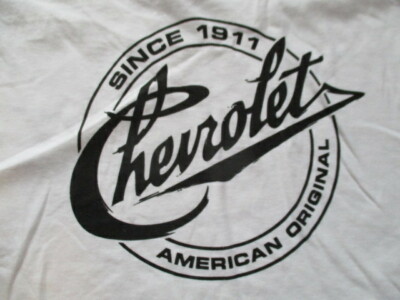 Chevrolet Established 1911 T-Shirt Uomo - Maglietta In Cotone Con Manica Corta - Licenza Ufficiale - Grigio Melange Disponibile
