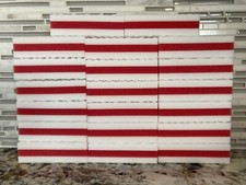 20 PACK RED Melamine Magic Sandwich Sponge Eraser Heavy Duty Extra Durable