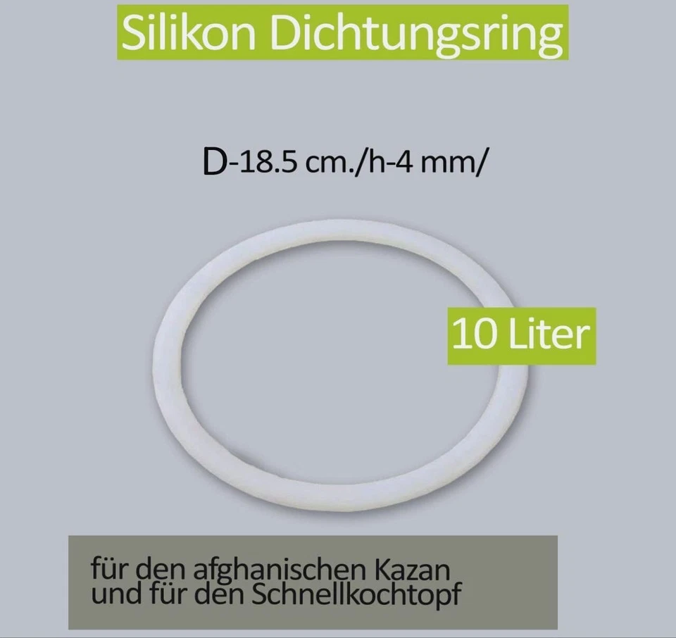 RASHKO BABA Afgh@nischer Kazan Dichtungsring 10L/12L/15L/20L für Amphopra Kasan Afg@n Rashko