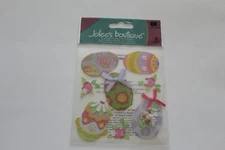 Jolee's Boutique " Easter Eggs" 8 New SP-JB-283