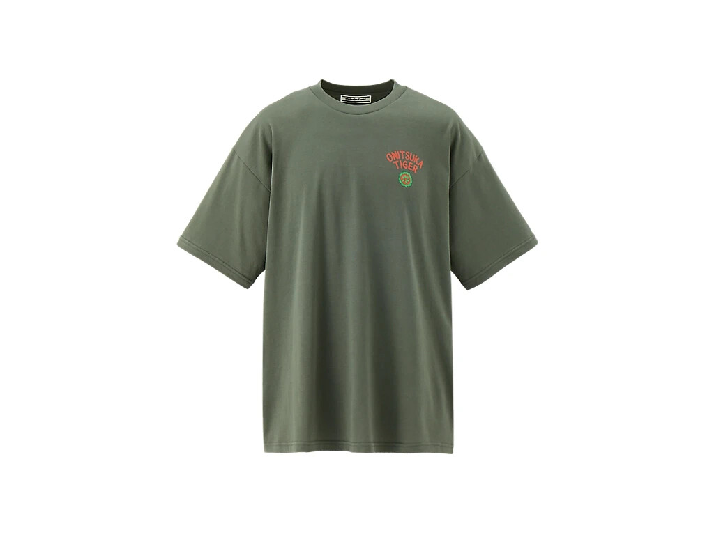 ASK availability first)Onitsuka Tiger OVERSIZED GRAPHIC TEE