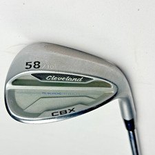 Cleveland CBX Lob Wedge LW 58 10 Bounce NS Pro 950 GH Stiff Steel Mens RH