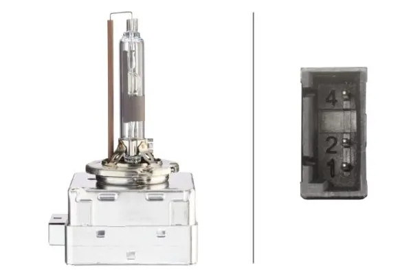 Bulb Pk32d-3 D1R (gas discharge tube) 8GS 007 949-501 HELLA