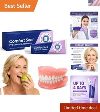 Waterproof Denture Adhesive with Unique Sucti...