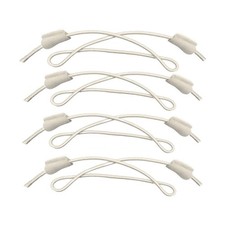 2-Pair Shoelaces Strings Replacement Laces for Hey Dude Shoes Beige