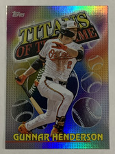 2026 Topps Titans of the Game Gunnar Henderson Baltimore Orioles TOG-4