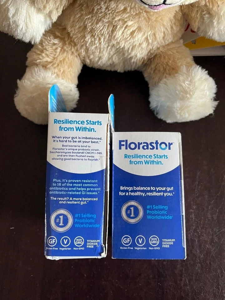 Florastor Suplemento Probiótico Doble Acción (50+20) Cápsulas Vegetarianas EX10/2026 Foto 3 de 3