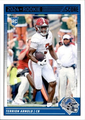 Panini 2024 Score Rookie Terrion Arnold #315 (6333)