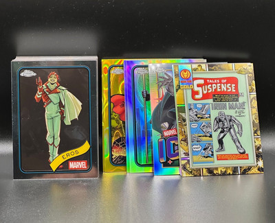 Topps 2025 Marvel Chrome trading cards - You Choose! Base Yellow Inserts