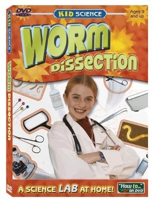 Kid Science: Worm Dissection [DVD] [*READ* VG, DISC-ONLY]