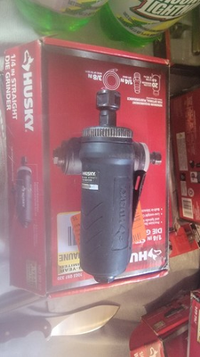 #ad Husky 1 4 in. Straight Die Grinder $31.99