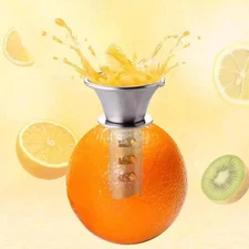 Stainless Steel Manual Mini Fruit Juicer Lemon Orange Squeezer