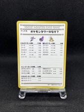 Puzzle/P.M. Tower ? No. 01 Vending Series 3 Glossy Pokemon Japanese - Excellent