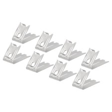 Freezer Shelf Clips, Refrigerator Clip Kits Cooler Shelf Support 1.54x0.85x1.06"