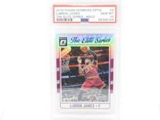 2016-17 Donruss Optic The Elite Series Holo Prizm #9 LeBron James Cleveland Cava