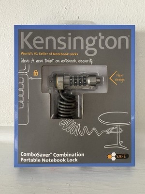 Kensington ComboSaver Combination Portable Notebook Laptop Lock Combo Saver NIB