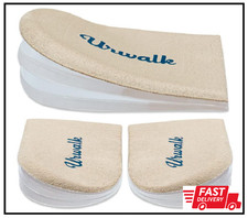 Urwalk 3 Layers Adjustable Supination  Over-Pronation Corrective Shoe Inserts,