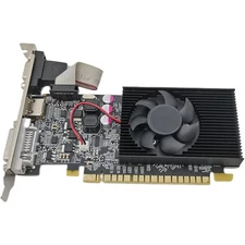 GT730 Graphics Card, 64Bit 810MHZ 2GB DDR3 Graphics Card PCI Express 2.0