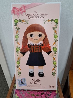 AMERICAN GIRL MY FIRST MOLLY  KNIT PLUSH DOLL & BOARD BOOK BNIB