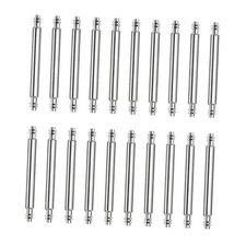 Watch Pins Spring Bars Set, 20-Pack Heavy Duty Watch Band Pins - 1.8mm 20mm
