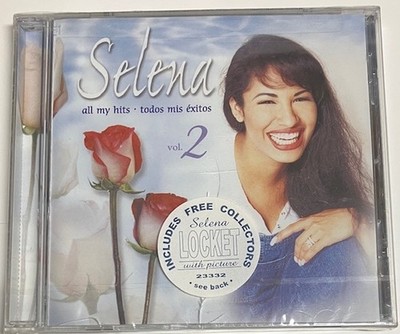 SELENA  Y LOS DINOS   TODOS MIS EXITOS Vol. 2 w/LOCKET RARE CD - SEALED