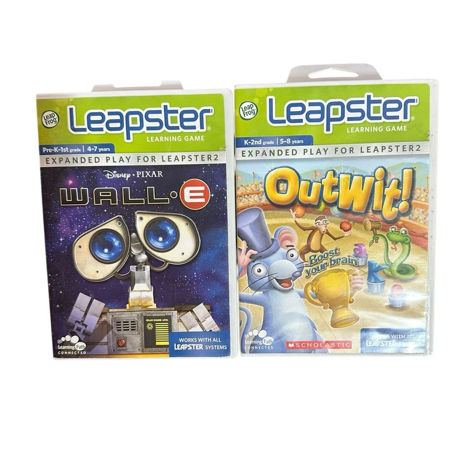 Leapfrog Leapster Lot 11 Assorted Learning Games Star Wars Nemo I Spy Toy Story - Image 2 of 4