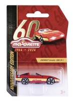 Majorette 60Th Anniversary Chevrolet Corvette 1990 ZR-1 1:59 Die Cast Metal New