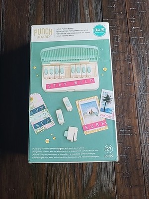 NEW We R Memory Keepers Word Punch Board by American Crafts