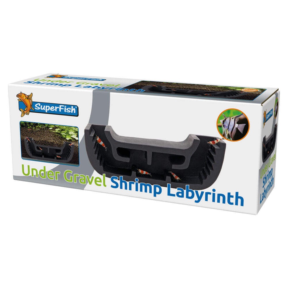 SuperFish Undergravel Aquarium Shrimp Labyrinth