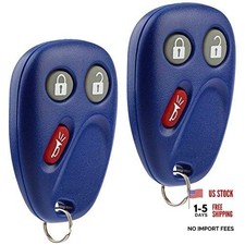 Key Fob Keyless Entry Remote fits Chevy Tahoe Suburban Silverado Avalanche Blue