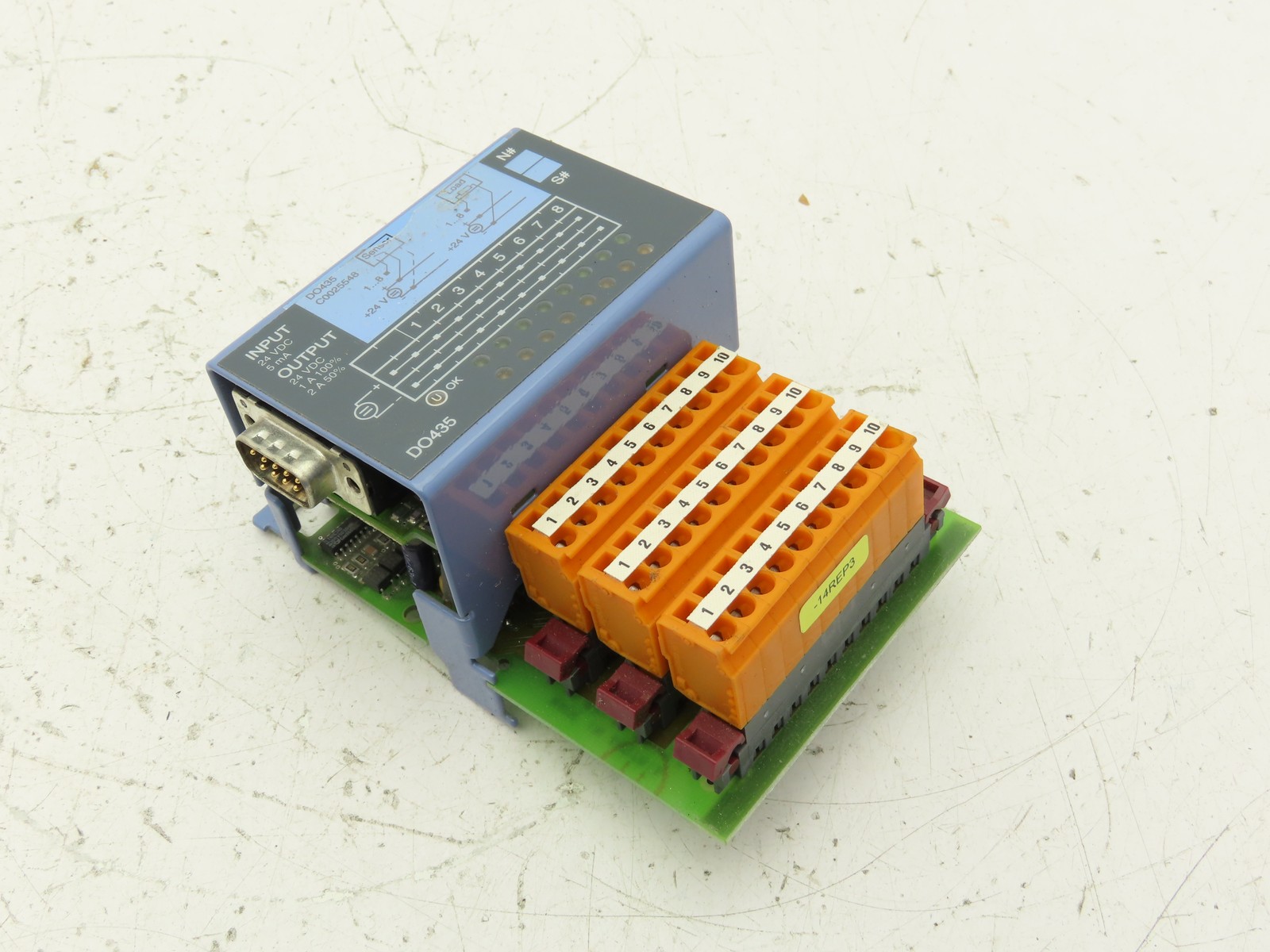 BR Automation 7DO435.7 Input Output Module 24VDC Terminal Blocks