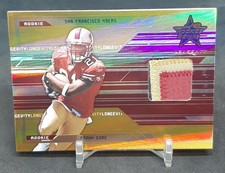 2005 Leaf Rookies & Stars Longevity #262 Frank Gore Rc Patch Gold 33/50