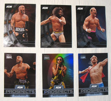 Briscoe, Robinson & Floyd 2025 UD AEW Wrestling Metal Universe, Base & Prospects