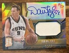 2013-14 Panini Spectra Dan Majerle /20 Jersey Patch Auto Autograph #1 Suns