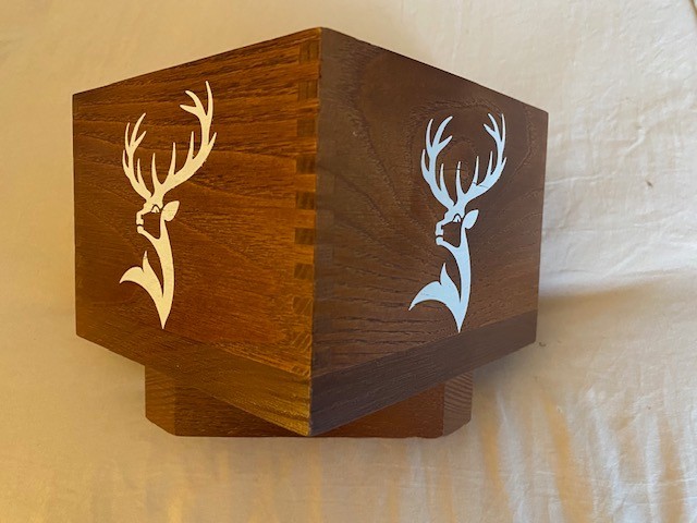 2016 GLENFIDDICH SINGLE MALT SCOTCH WHISKY WOODEN NAPKIN HOLDER STRAW CADDY NEW
