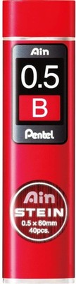 Pentel Druckbleistift Feinmine AIN STEIN C275 Härtegrad: B 40 Stifte
