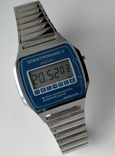 Elektronika 5 29360 (206B) Lithium Original Vintage Soviet Digital Watch 1987