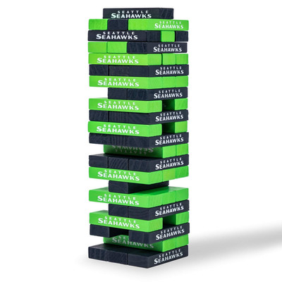Wild Sports Nfl Seattle Seahawks Table Top Stackers 3 X 1 X .5 Team Color