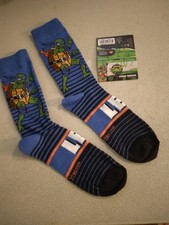 TMNT Leo Crew socks Teenage Mutant Ninja Turtles 279518