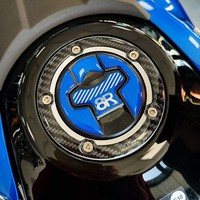 Aufkleber 3D Motorrad Kompatibel Suzuki GSX 8R 2024-2026 Blue Tankdeckelschutz