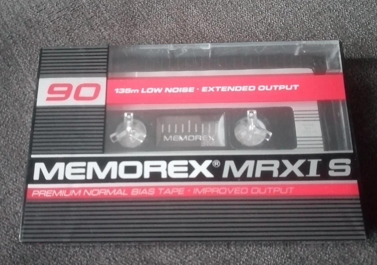 Lot De 3 Cassettes MEMOREX MRXI 90 – Normal Bias I – Neuves Sous Blister