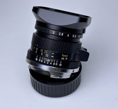 Metal CNC Aluminum Alloy Lens Hood For Summicron-M 50/2 V1-V4 Rigid DR Lens