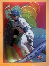 1999 Topps Chrome All Etch Club Sammy Sosa Chicago Cubs #AE2 Insert Card