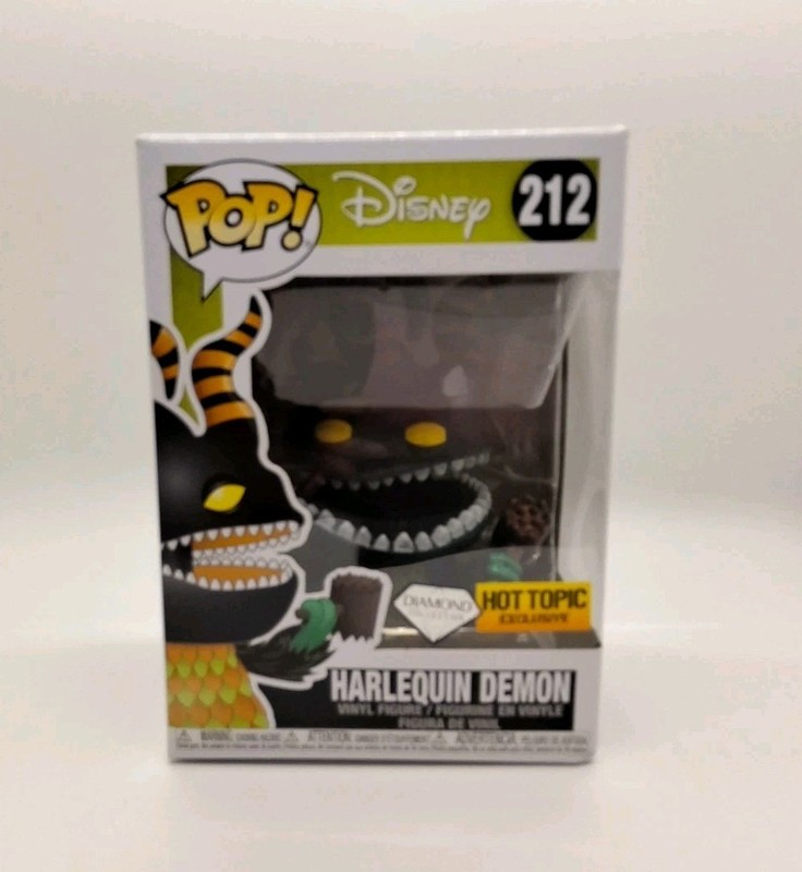 Funko Pop! Disney #212 Harlequin Demon Diamond Collection Hot Topic Exclusive