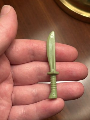 1993 Stone Protectors Maxwell Knife Dagger Green ACE Action Figure PART ONLY 